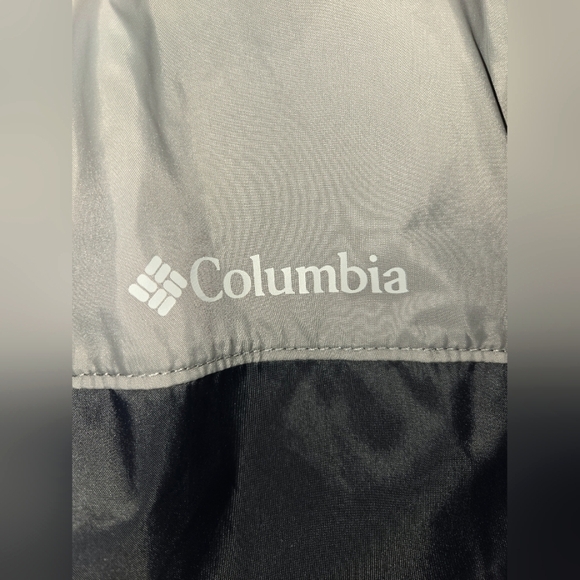 Columbia Men's L Black and Gray Windbreaker Jacket - Picture 3 of 11